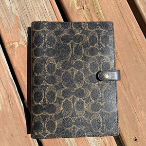 NEW Coach Notebook in Loved Canvas CDX99 NWT